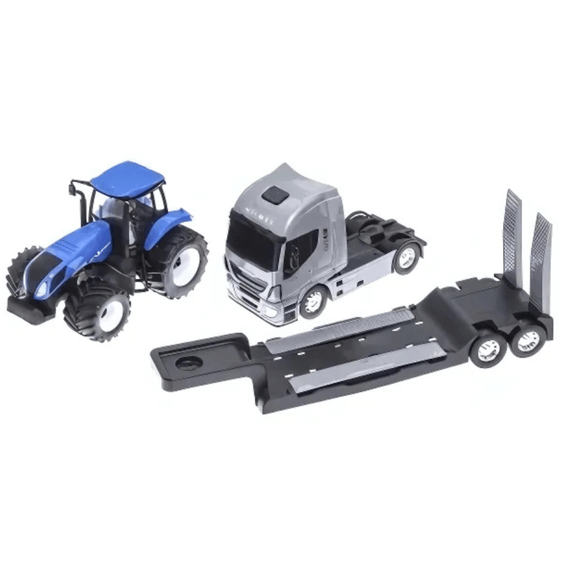 Miniatura-Trator-New-Holland-T8-com-Carreta-Plataforma-ENH6036300