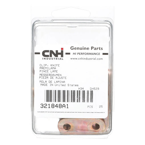 REFORÇO DE AÇO NEW HOLLAND - 321848A1