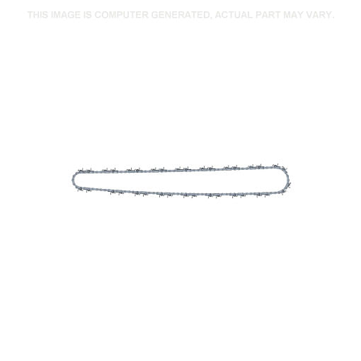 Esteira de Aço do Elevador Colheitadeira New Holland - 87372056