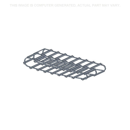 Esteira de Aço do Elevador Colheitadeira New Holland - 87372056