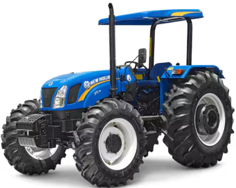 Imagem de uma trator new holland